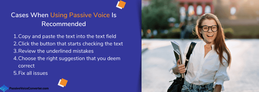 how passive or active voice checker works